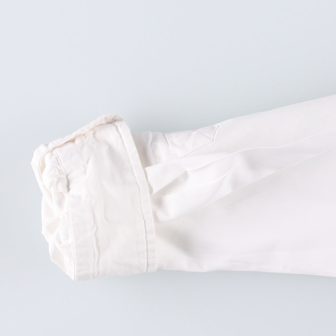Ralph Lauren CUSTOM FIT long sleeve button down shirt, men's XL size cotton white type Vintage Second Hand