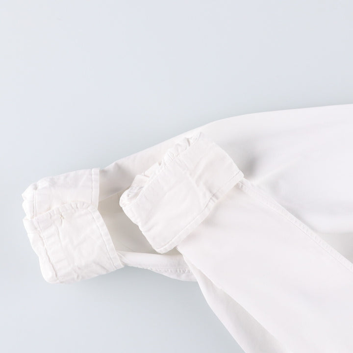 Ralph Lauren CUSTOM FIT long sleeve button down shirt, men's XL size cotton white type Vintage Second Hand