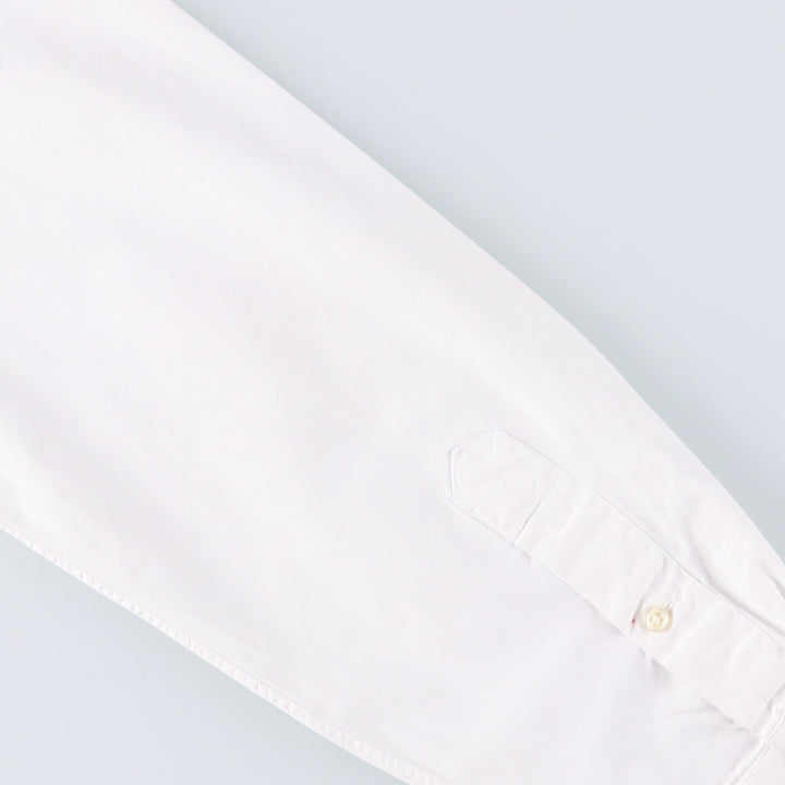 Ralph Lauren CUSTOM FIT long sleeve button down shirt, men's XL size cotton white type Vintage Second Hand