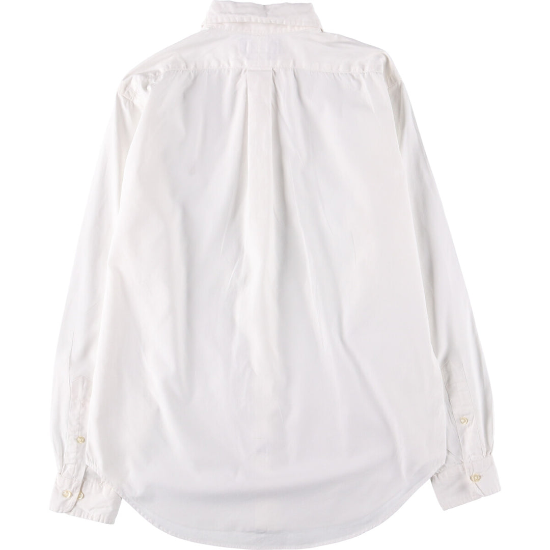 Ralph Lauren Classic Fit Long Sleeve Button Down Shirt Men's XL cotton white type Vintage Second Hand