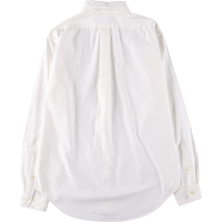 Ralph Lauren Classic Fit Long Sleeve Button Down Shirt Men's XL cotton white type Vintage Second Hand