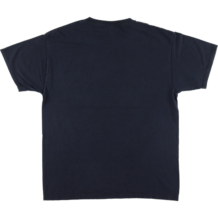 Fruit of the Loom Metallica Skull Pattern Band T-shirt Band Tee Men's L size cotton black type Vintage Second Hand