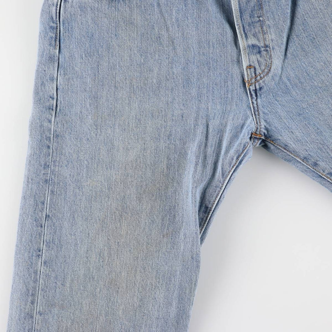 Levi's 501 STRAIGHT FIT straight denim pants for men, equivalent to w34 cotton blue type Vintage Second Hand