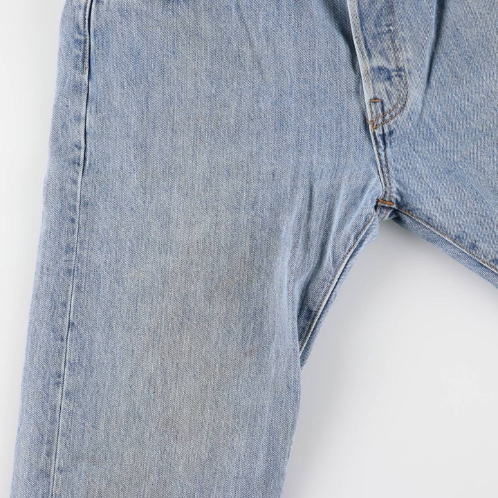 Levi's 501 STRAIGHT FIT straight denim pants for men, equivalent to w34 cotton blue type Vintage Second Hand