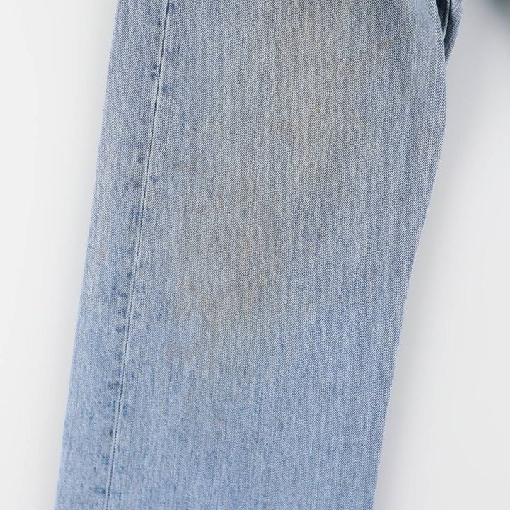 Levi's 501 STRAIGHT FIT straight denim pants for men, equivalent to w34 cotton blue type Vintage Second Hand
