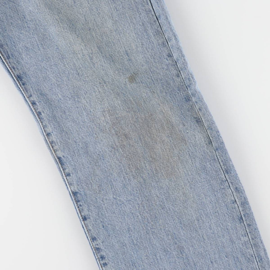 Levi's 501 STRAIGHT FIT straight denim pants for men, equivalent to w34 cotton blue type Vintage Second Hand