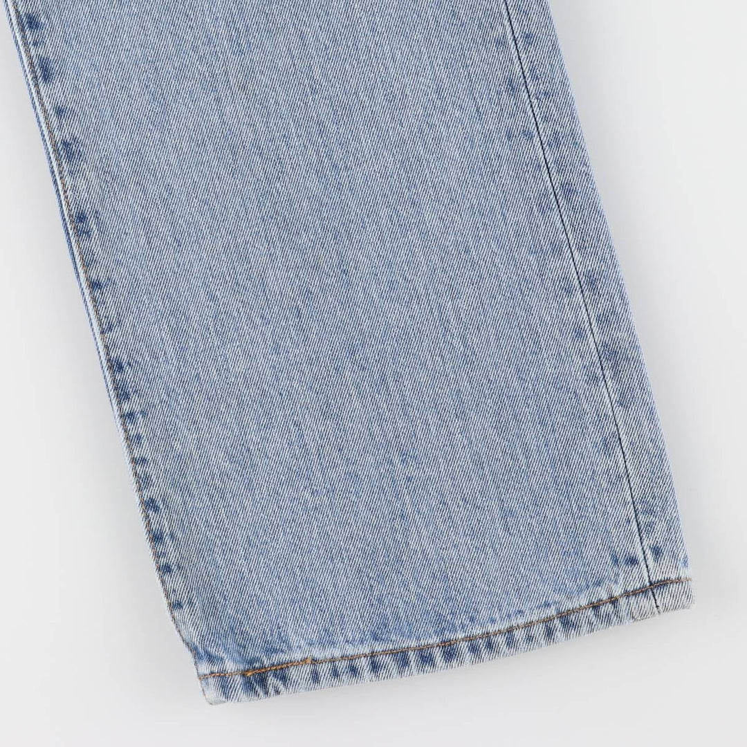 Levi's 501 STRAIGHT FIT straight denim pants for men, equivalent to w34 cotton blue type Vintage Second Hand