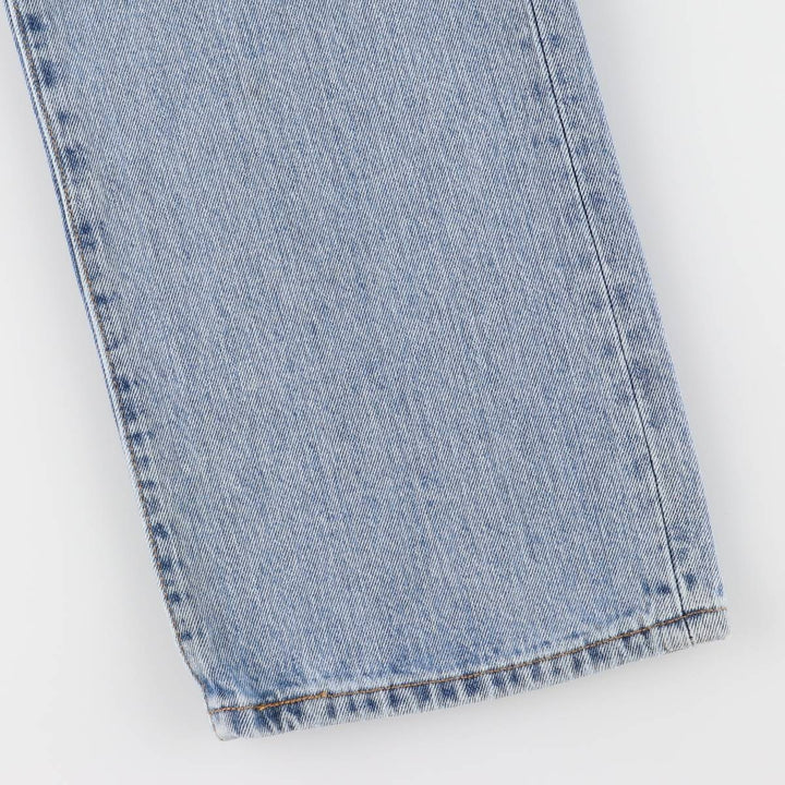 Levi's 501 STRAIGHT FIT straight denim pants for men, equivalent to w34 cotton blue type Vintage Second Hand