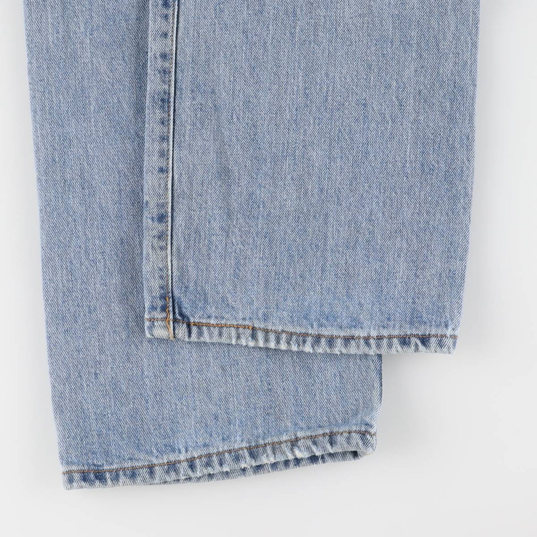 Levi's 501 STRAIGHT FIT straight denim pants for men, equivalent to w34 cotton blue type Vintage Second Hand
