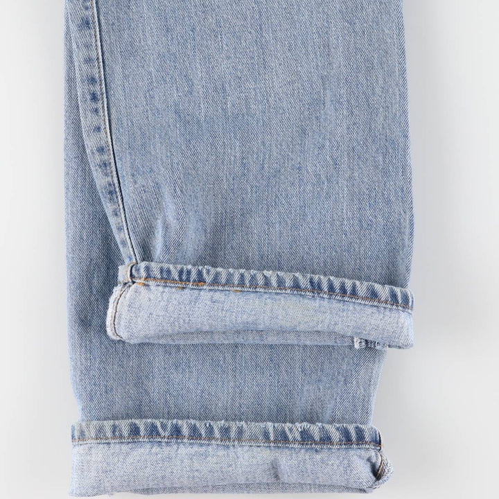 Levi's 501 STRAIGHT FIT straight denim pants for men, equivalent to w34 cotton blue type Vintage Second Hand