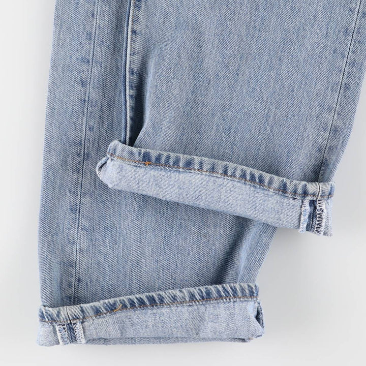 Levi's 501 STRAIGHT FIT straight denim pants for men, equivalent to w34 cotton blue type Vintage Second Hand