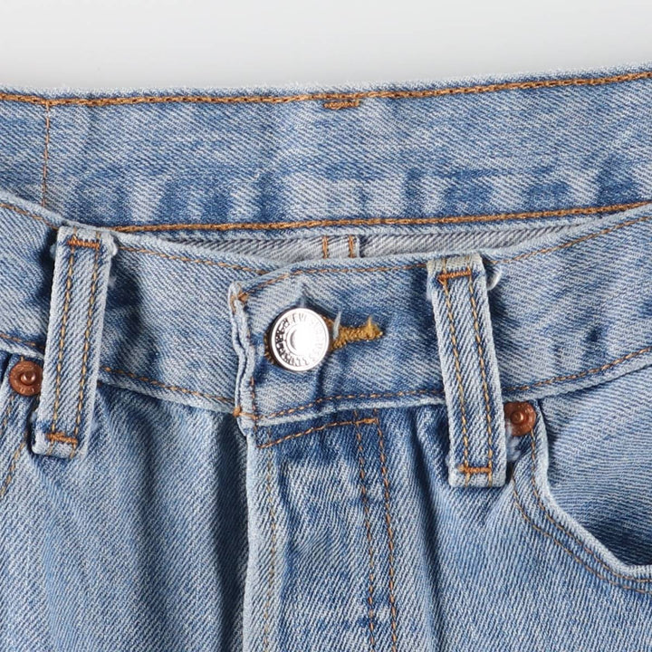 Levi's 501 straight denim pants for men, size W32 cotton blue type Vintage Second Hand