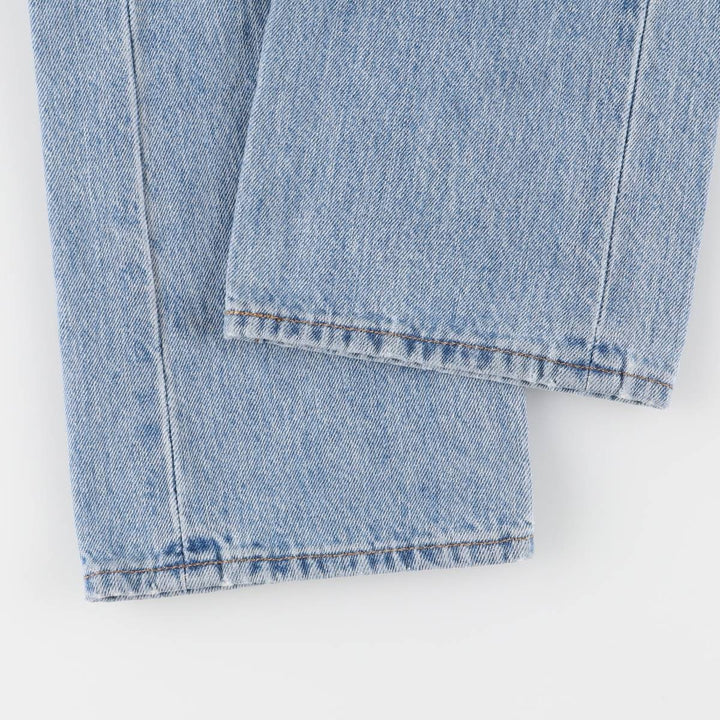 Levi's 501 straight denim pants for men, size W32 cotton blue type Vintage Second Hand