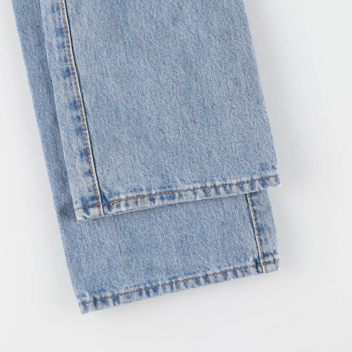 Levi's 501 straight denim pants for men, size W32 cotton blue type Vintage Second Hand