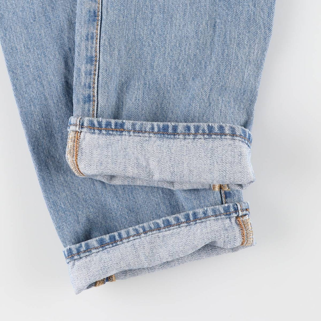 Levi's 501 straight denim pants for men, size W32 cotton blue type Vintage Second Hand
