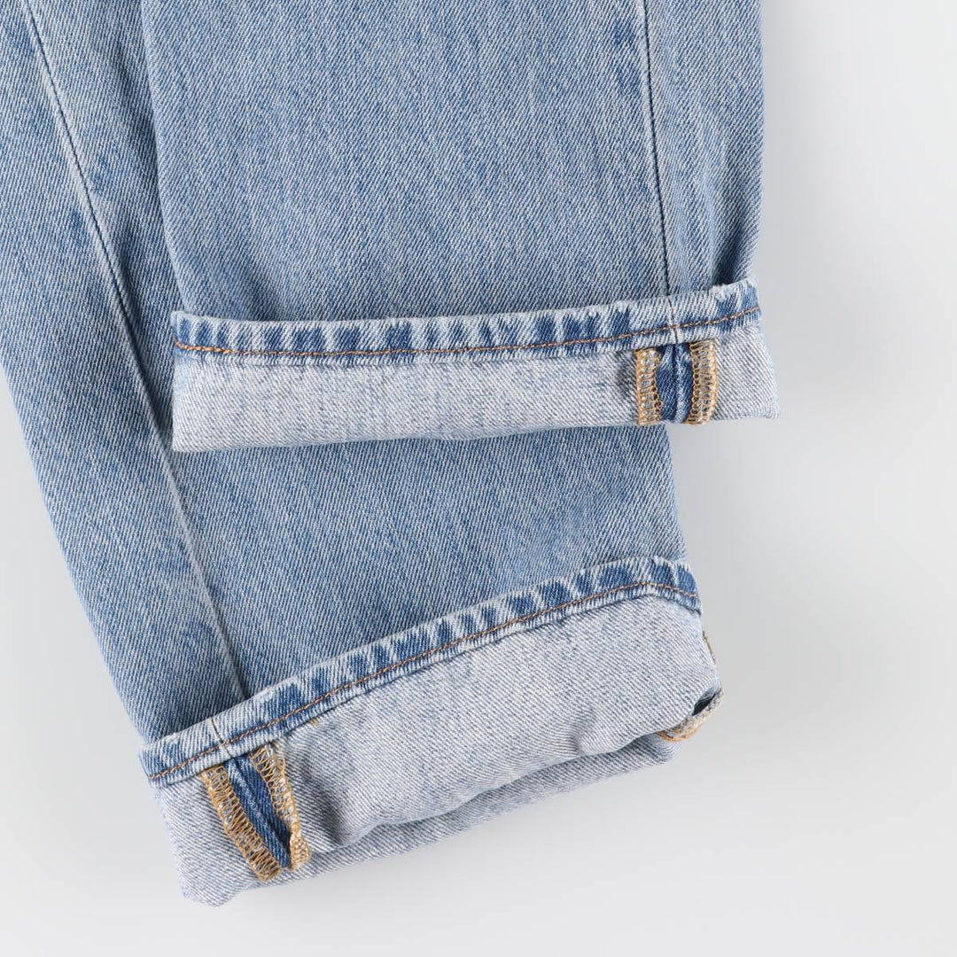 Levi's 501 straight denim pants for men, size W32 cotton blue type Vintage Second Hand