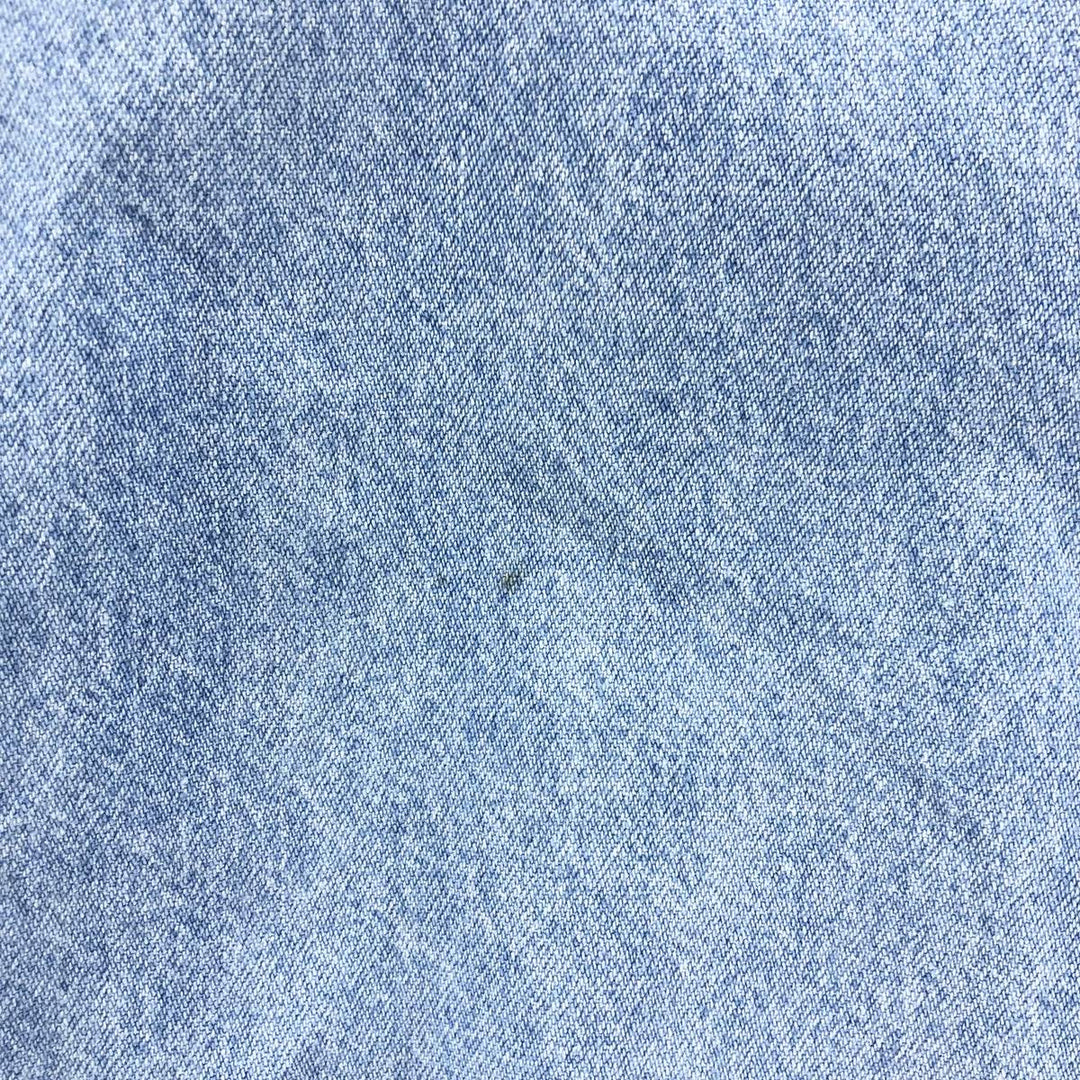 Planet Hollywood PLANET HOLLYWOOD Long Sleeve Button Down Denim Shirt Men's Size L cotton blue type Vintage Second Hand