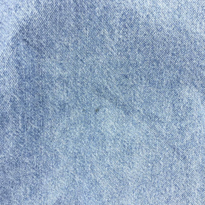 Planet Hollywood PLANET HOLLYWOOD Long Sleeve Button Down Denim Shirt Men's Size L cotton blue type Vintage Second Hand