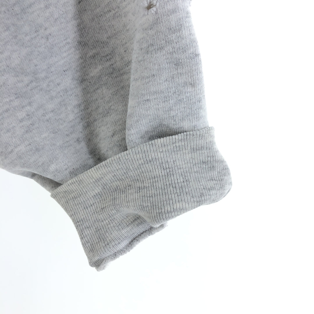 Vintage 1990'S YOCOM KNITTING college sweatshirt, made in the USA, men's size XL cotton gray type Vintage Second Hand