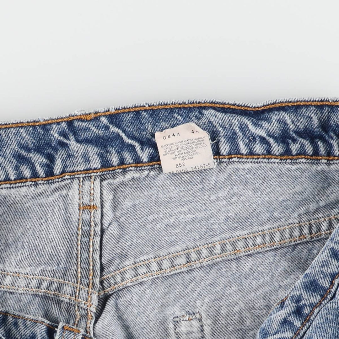 90'S Levi's 550 Relax Fit Tapered Denim Pants Made in USA Men's W32 Vintage cotton blue type Vintage Second Hand