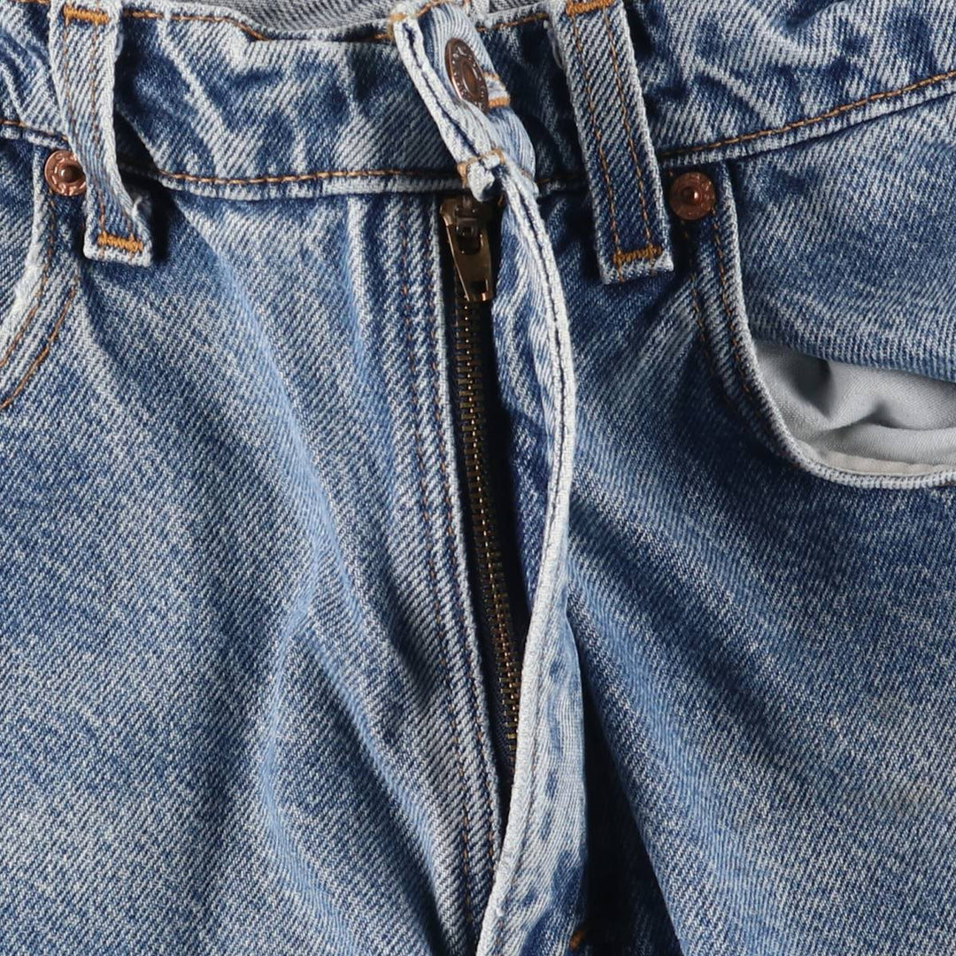 90'S Levi's 550 Relax Fit Tapered Denim Pants Made in USA Men's W32 Vintage cotton blue type Vintage Second Hand