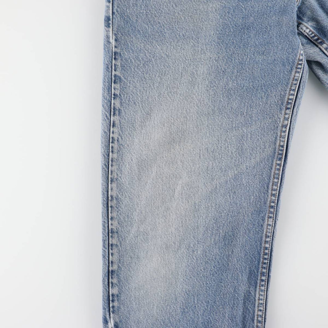90'S Levi's 550 Relax Fit Tapered Denim Pants Made in USA Men's W32 Vintage cotton blue type Vintage Second Hand
