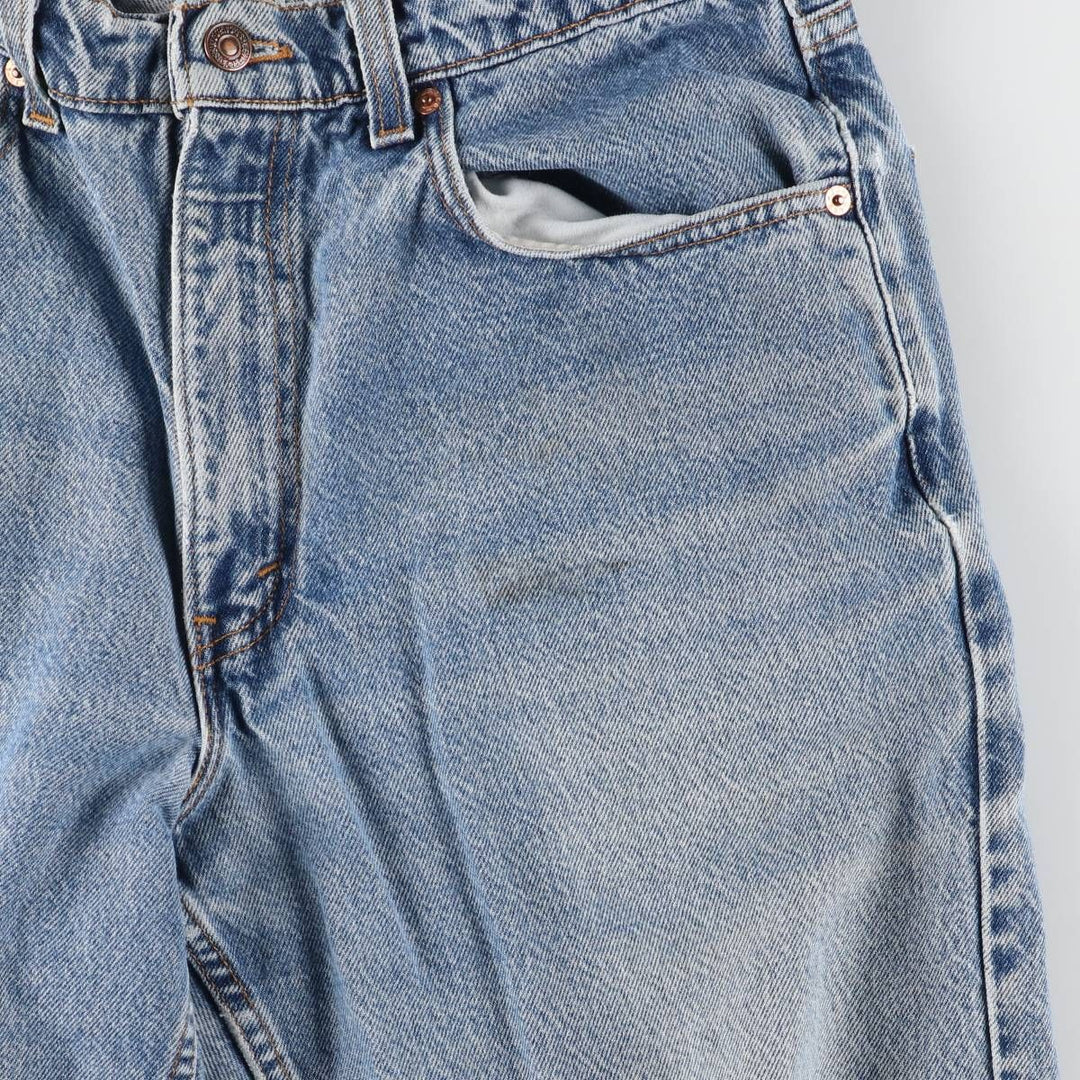90'S Levi's 550 Relax Fit Tapered Denim Pants Made in USA Men's W32 Vintage cotton blue type Vintage Second Hand