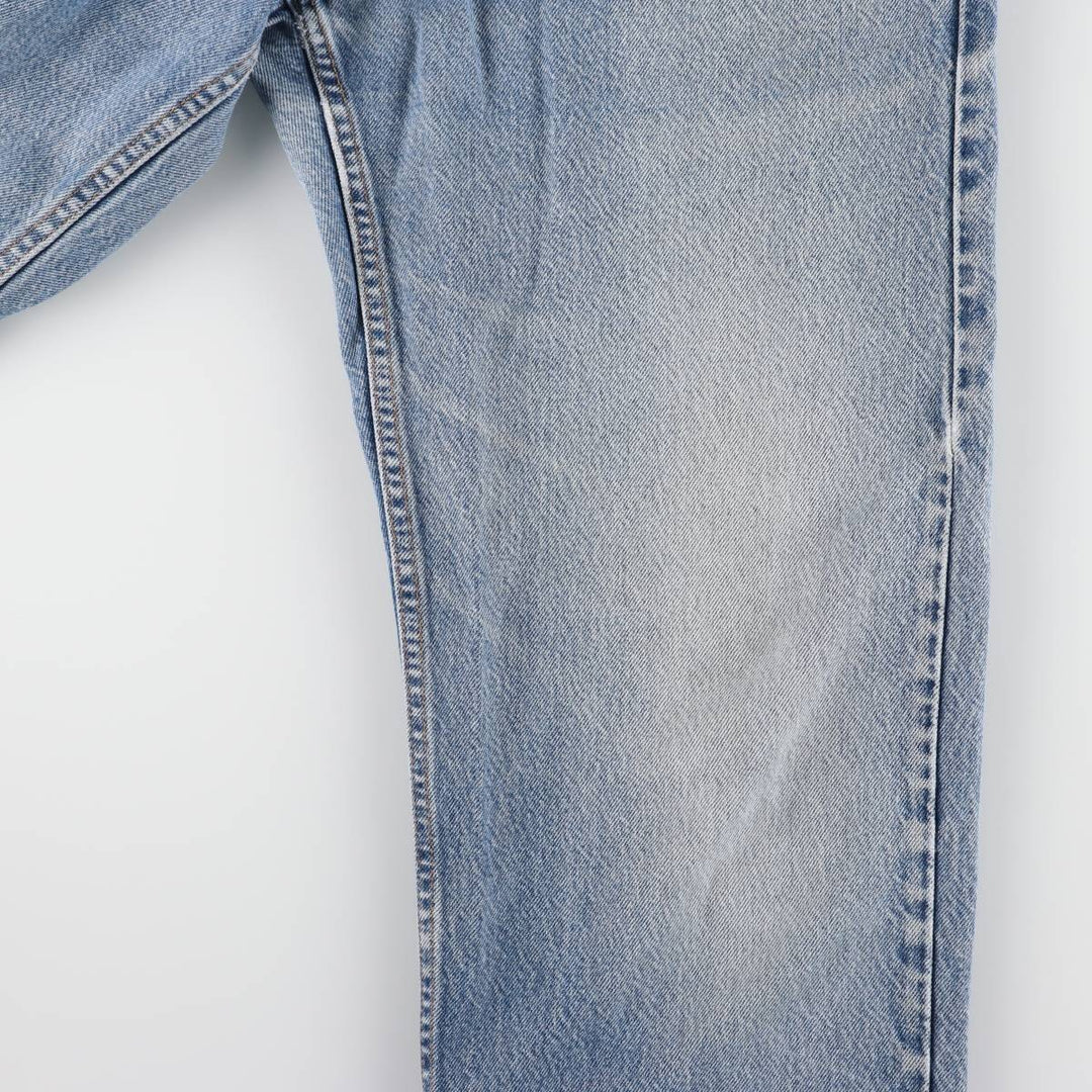90'S Levi's 550 Relax Fit Tapered Denim Pants Made in USA Men's W32 Vintage cotton blue type Vintage Second Hand