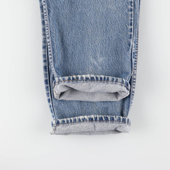 90'S Levi's 550 Relax Fit Tapered Denim Pants Made in USA Men's W32 Vintage cotton blue type Vintage Second Hand