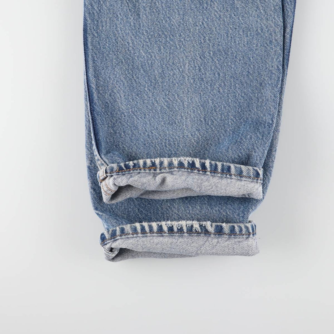 90'S Levi's 550 Relax Fit Tapered Denim Pants Made in USA Men's W32 Vintage cotton blue type Vintage Second Hand