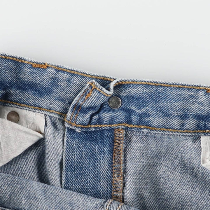 Levi's 550 Relaxed Fit Tapered Denim Pants for Men, W33 cotton blue type Vintage Second Hand