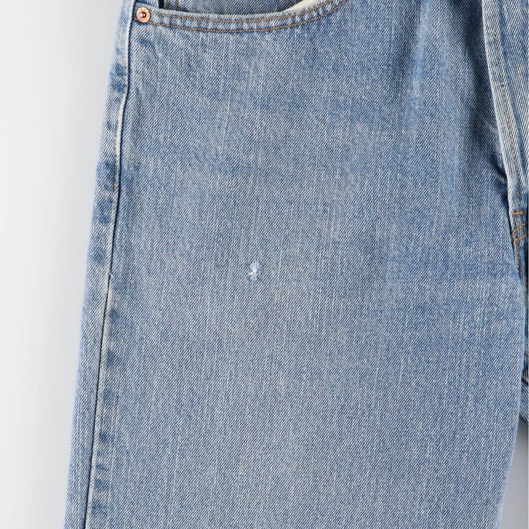 Levi's 550 Relaxed Fit Tapered Denim Pants for Men, W33 cotton blue type Vintage Second Hand