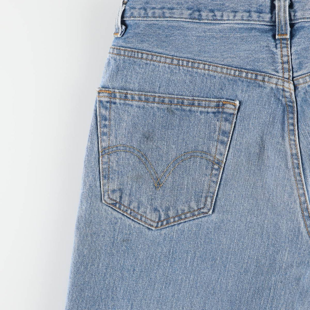 Levi's 550 Relaxed Fit Tapered Denim Pants for Men, W33 cotton blue type Vintage Second Hand