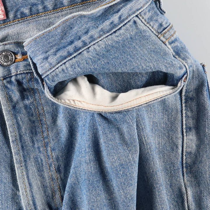 Levi's 550 Relaxed Fit Tapered Denim Pants for Men, W33 cotton blue type Vintage Second Hand