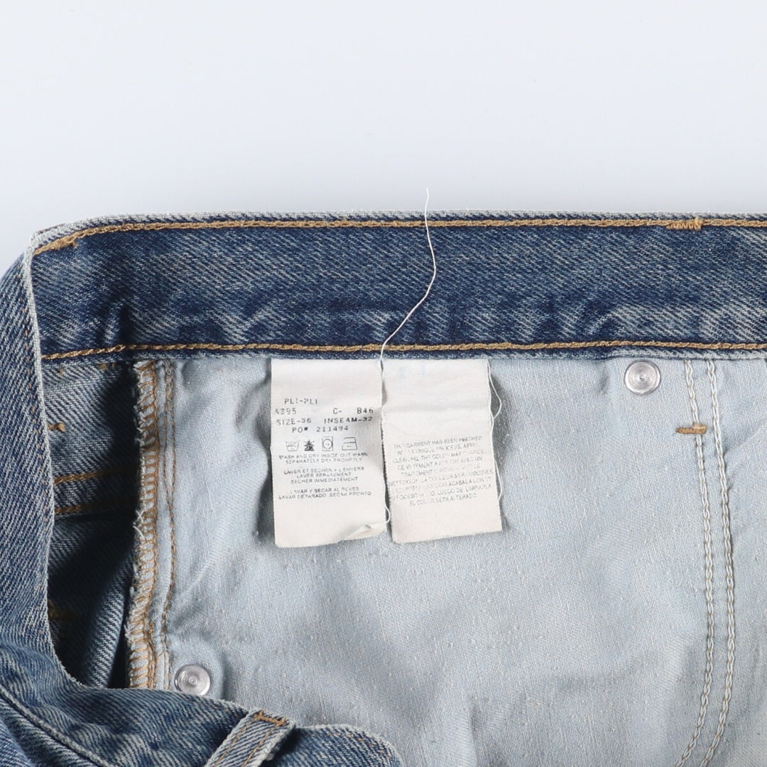 90'S ~ Tommy Hilfiger JEANS Tapered denim pants for men, W36 equivalent, vintage cotton blue type Vintage Second Hand