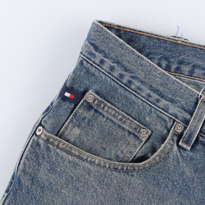 90'S ~ Tommy Hilfiger JEANS Tapered denim pants for men, W36 equivalent, vintage cotton blue type Vintage Second Hand