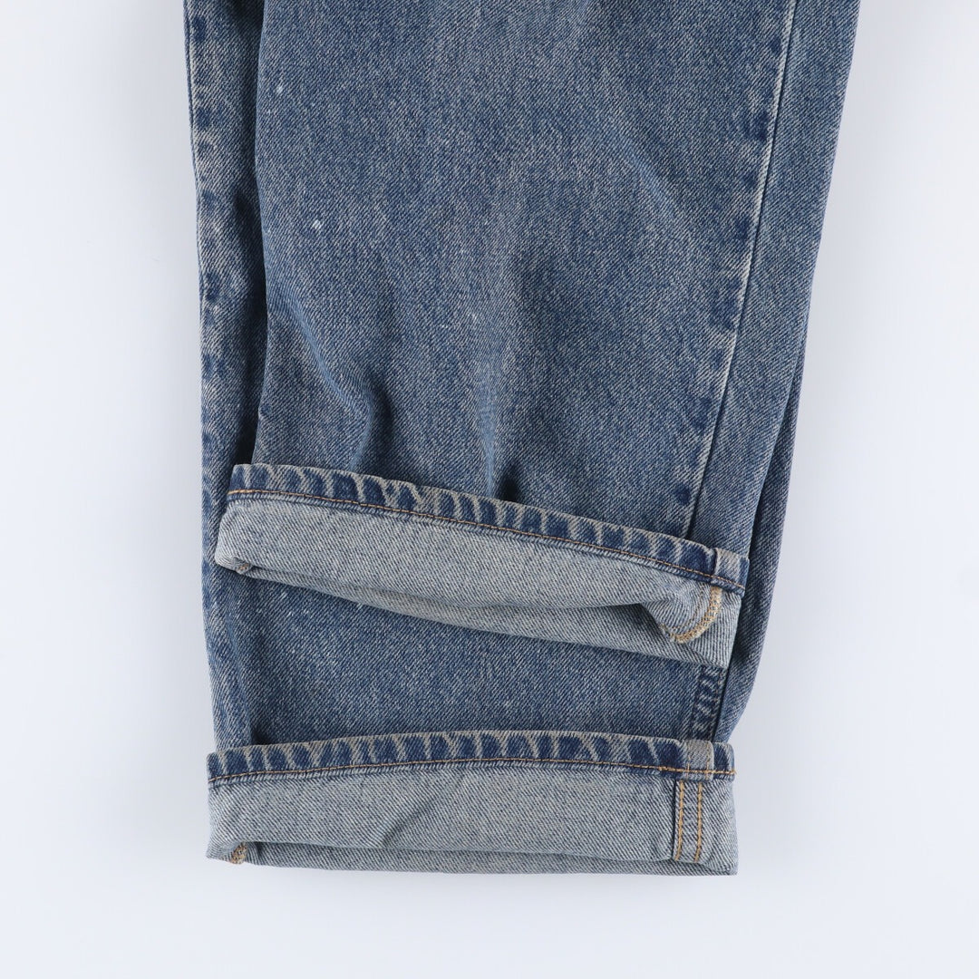 90'S ~ Tommy Hilfiger JEANS Tapered denim pants for men, W36 equivalent, vintage cotton blue type Vintage Second Hand