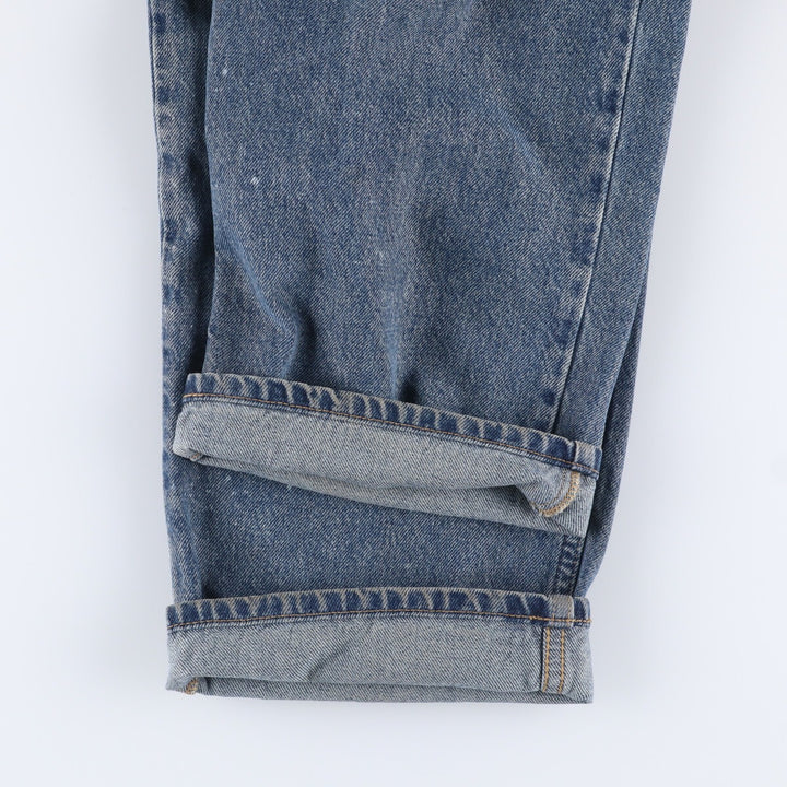 90'S ~ Tommy Hilfiger JEANS Tapered denim pants for men, W36 equivalent, vintage cotton blue type Vintage Second Hand