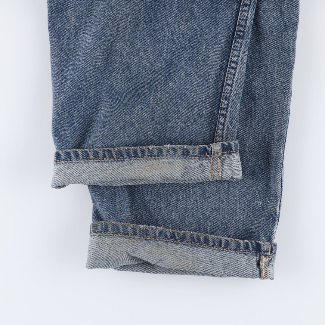 90'S ~ Tommy Hilfiger JEANS Tapered denim pants for men, W36 equivalent, vintage cotton blue type Vintage Second Hand