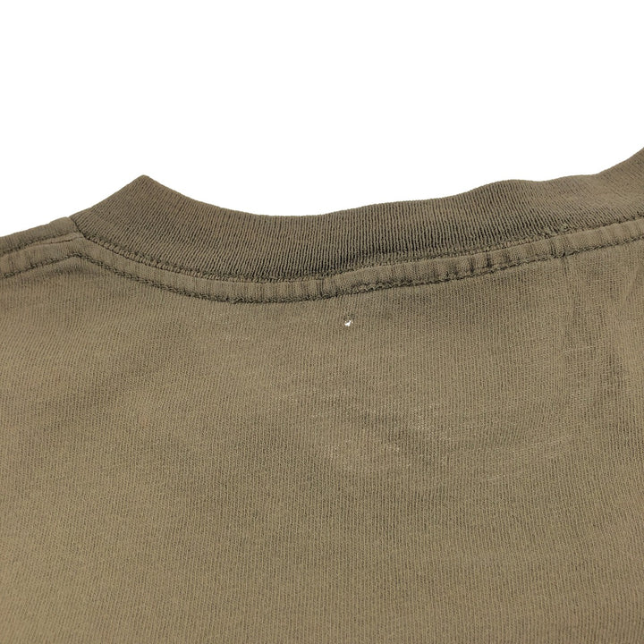 90'S DISNEY ORIGINALS MICKEY MOUSE Mickey Mouse character print T-shirt Made in Canada Men's L size Vintage cotton Khaki type Vintage Second Hand