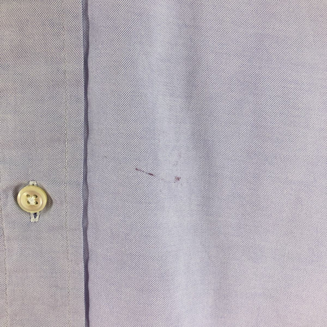 Ralph Lauren Classic Fit long sleeve button down shirt, men's size M cotton Blue type light blue Vintage Second Hand