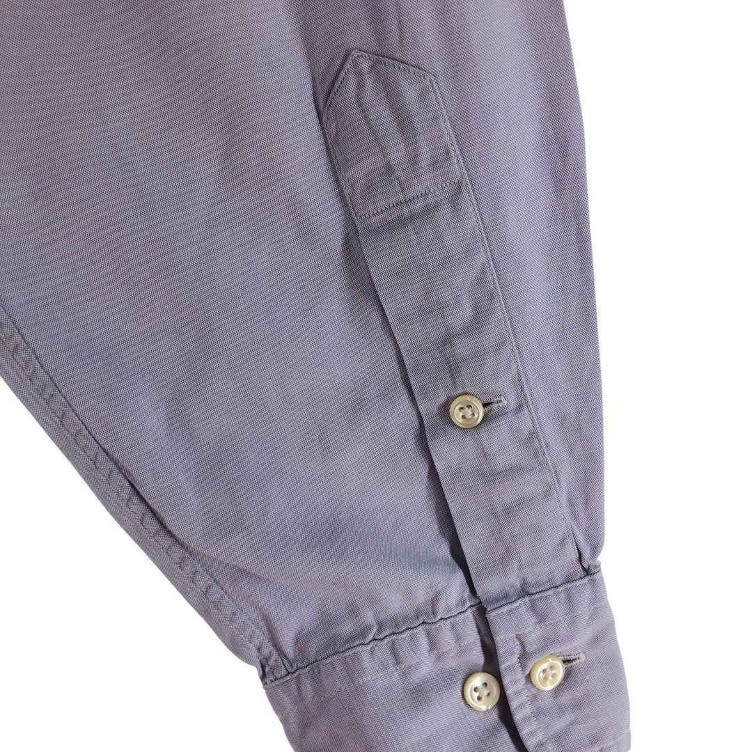 Ralph Lauren Classic Fit long sleeve button down shirt, men's size M cotton Blue type light blue Vintage Second Hand