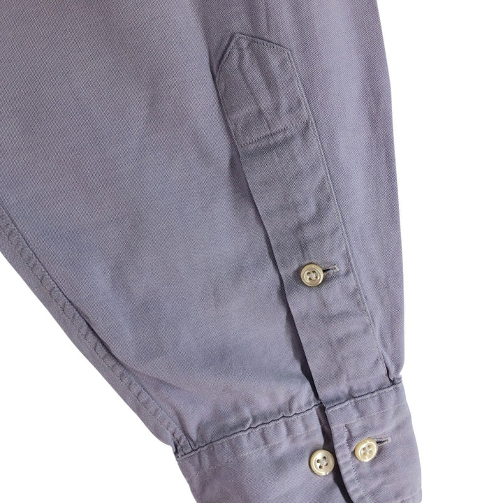 Ralph Lauren Classic Fit long sleeve button down shirt, men's size M cotton Blue type light blue Vintage Second Hand