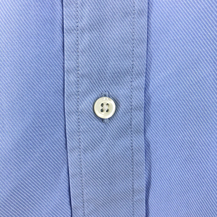 Brooks Brothers Wide Collar Long Sleeve Cotton Shirt Men's Size L cotton Blue type light blue Vintage Second Hand