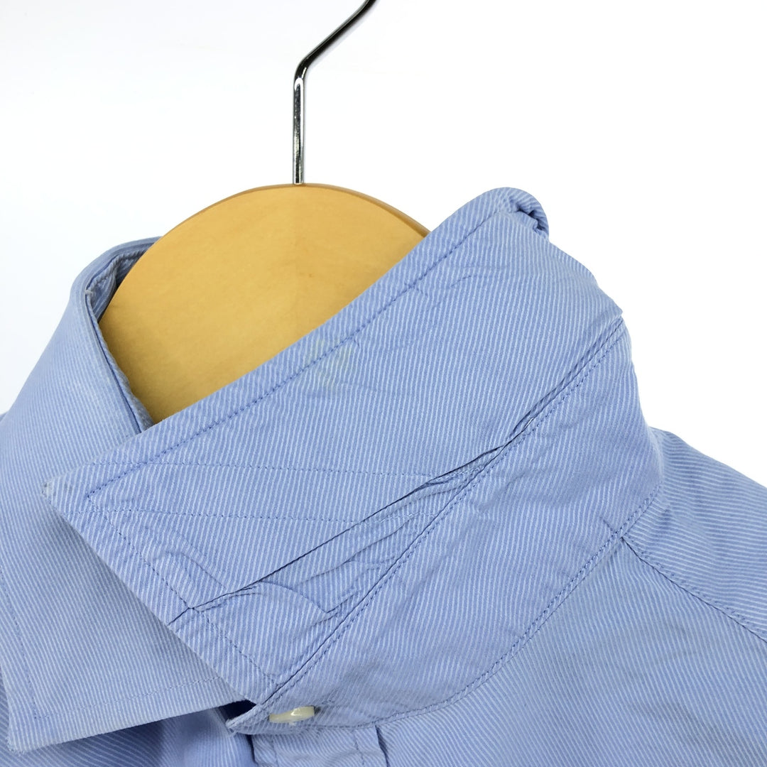 Brooks Brothers Wide Collar Long Sleeve Cotton Shirt Men's Size L cotton Blue type light blue Vintage Second Hand