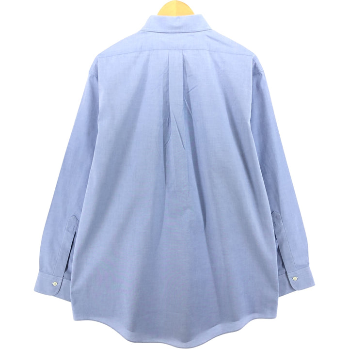 Brooks Brothers Est.1818 Long Sleeve Button Down Shirt Men's XL cotton Blue type light blue Vintage Second Hand
