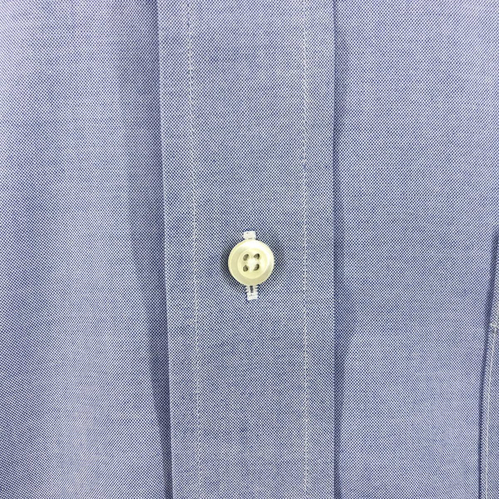 Brooks Brothers Est.1818 Long Sleeve Button Down Shirt Men's XL cotton Blue type light blue Vintage Second Hand