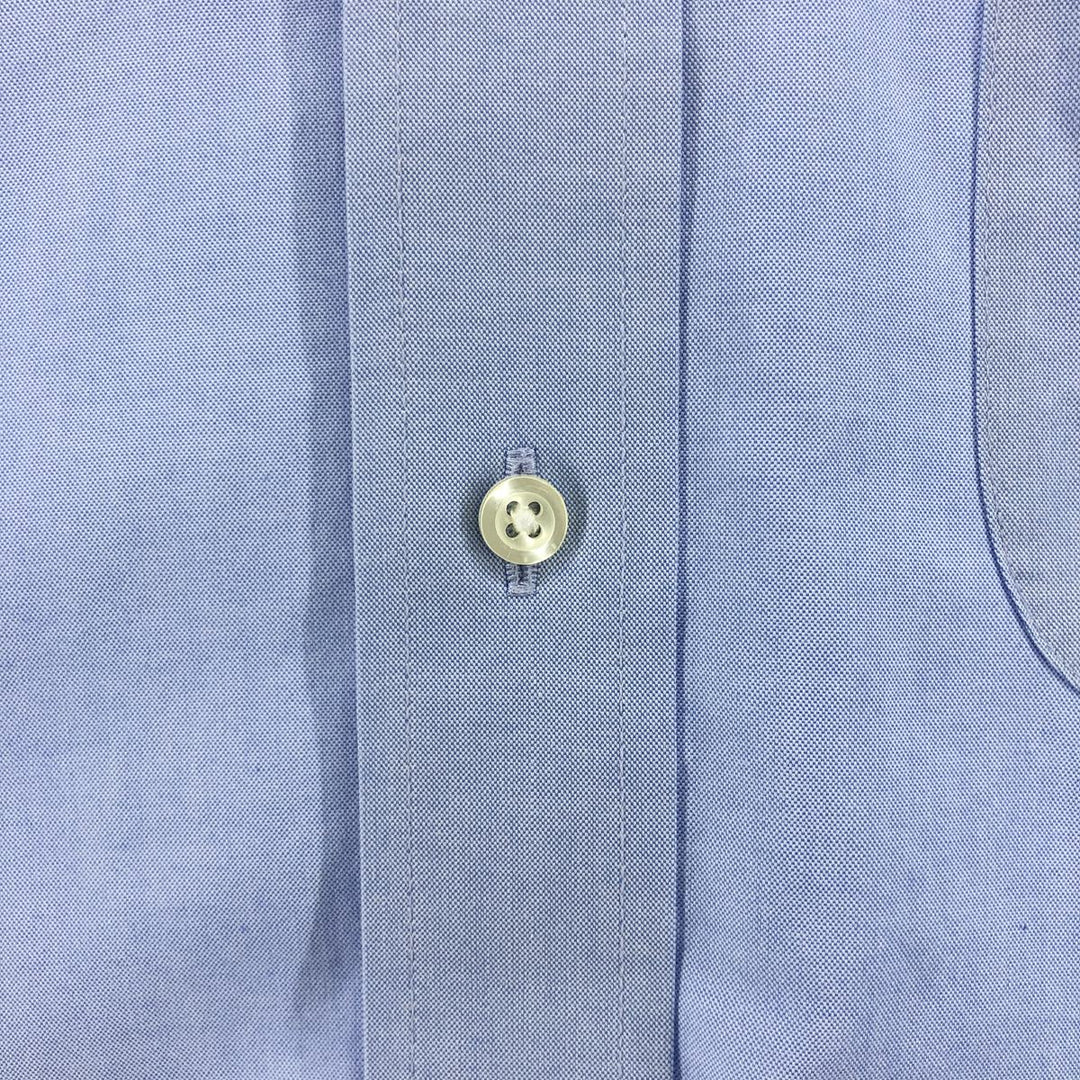 Brooks Brothers 1818 REGENT Long Sleeve Cotton Shirt, Men's Size L cotton Blue type light blue Vintage Second Hand