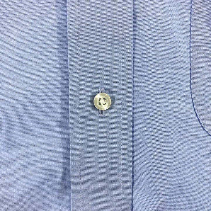 Brooks Brothers 1818 REGENT Long Sleeve Cotton Shirt, Men's Size L cotton Blue type light blue Vintage Second Hand
