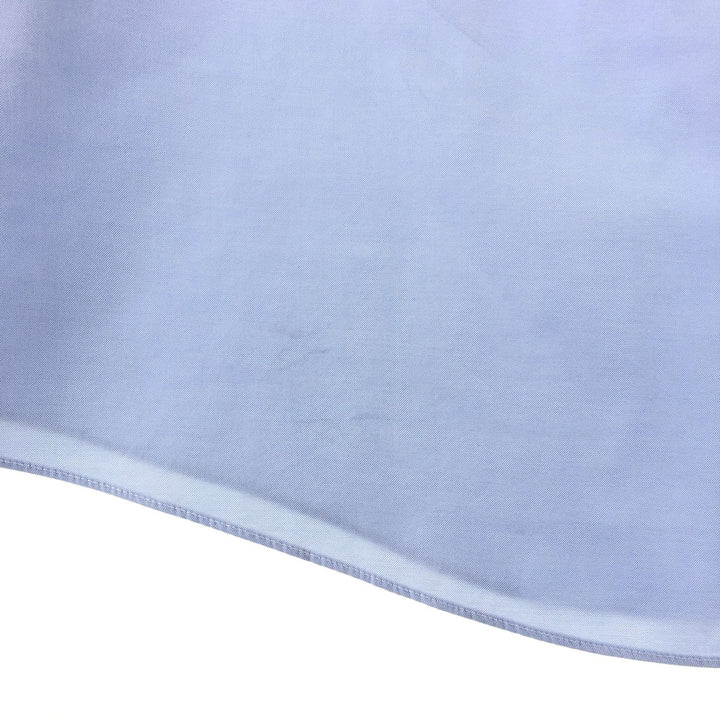 Brooks Brothers Est.1818 TRADITIONAL long sleeve button down shirt, men's size XL Supima Cotton Blue type light blue Vintage Second Hand